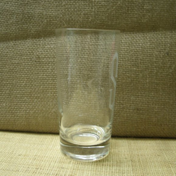 Vintage S initial Etched Glass Set of 4 - Picture 12 of 16